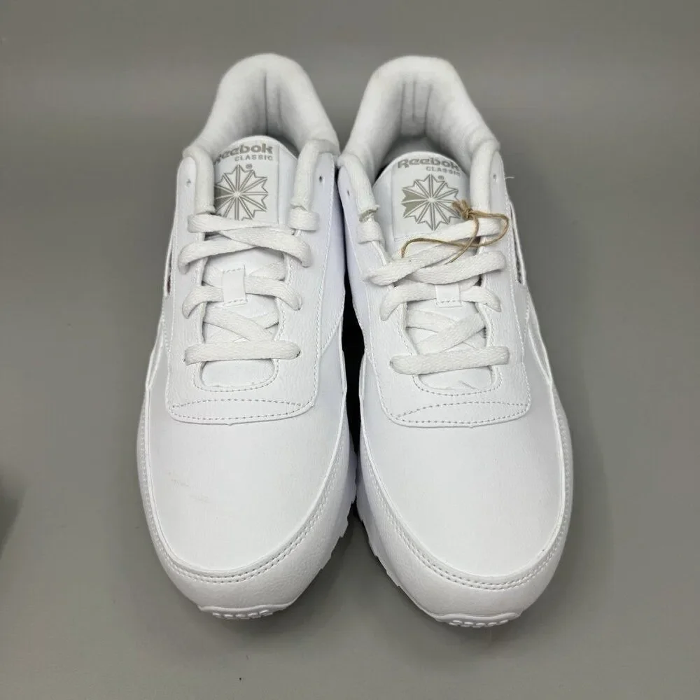 Reebok Classics Renaissance Mens Size 9.5 White Athletic Walking Shoes Sneakers